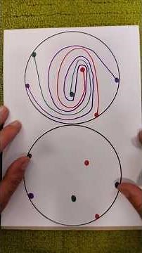 Simpler Solution to the Red, Blue, and Green Connecting Dots Puzzle #shorts #puzzle #solution #solve