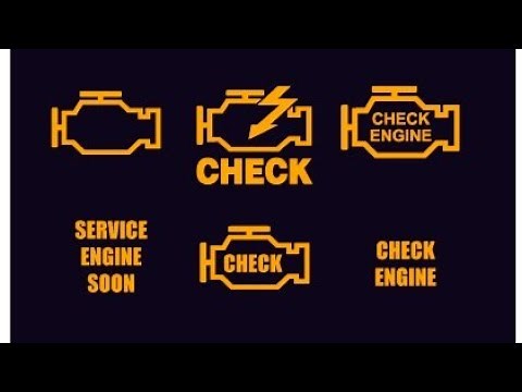 Engine Warning light Identification YAMAHA