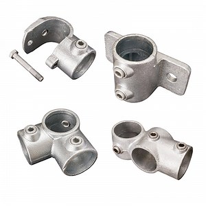 [Hot Item] Safety Guardrails Structural Pipe Fitting Rail Support Key Clamp Handrail