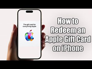 How to Redeem an Apple Gift Card on iPhone (2025)