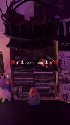 Ignore how battered up Amanda’s mask is #roomtour #room #fyp #alt #swag