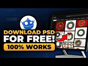How To Download Freepik PSD Files (FREE) | 100% WORKS | FAST & EASY | Freepik Download PSD Files