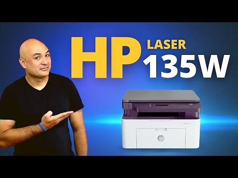 Multifuncional HP Laser 135W wireless unboxing e review