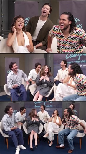 Ella Bright e o elenco de ‘Off Campus’ jogando ‘Quem é o impostor’ em novo vídeo. — 2ª rodada: Belmont. #ellabright #offcampus