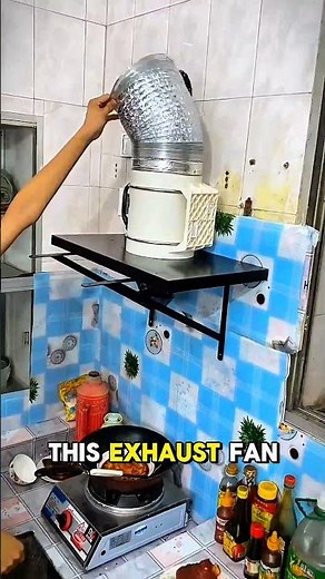 Part 384 || The Only Fan That Instantly Clears Kitchen Smoke & Odors! 💨🍳#KitchenFan.