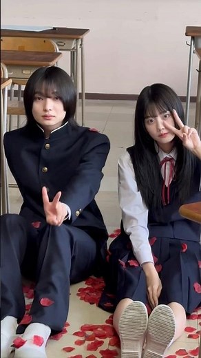 「ウワサのあの子」MVオフショット集👓 #紫今 #ウワサのあの子 #schoollife
