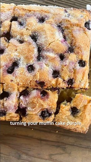Blueberry Muffin Cake