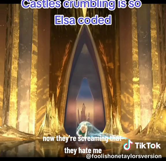 Elsa Singing Taylor Swift on the Frozen Soundtrack