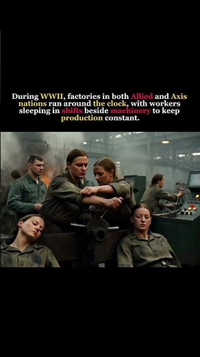 The Factories That Never Slept in WW2