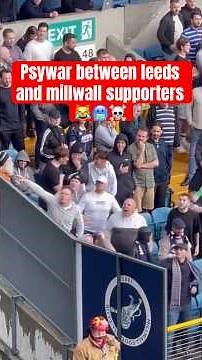 "Pure Chaos! Leeds United Fans Taunt Millwall Supporters in Intense Psywar 😱🔥 |