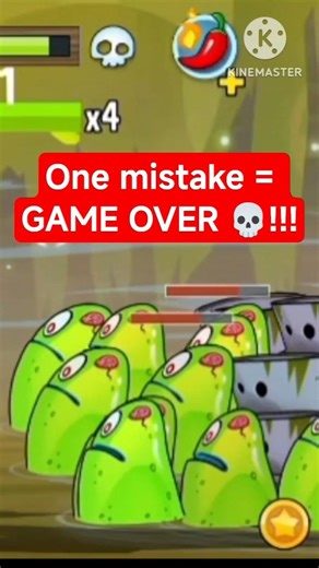 Hard Mode Blob Monster Almost Killed Me 💀😳 #shorts