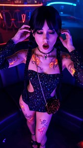 Or wanna get closer? Wednesday #wednesday | Free AI Content for Fun