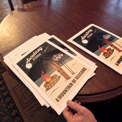 Signing and numbering these new Ascutney Outdoors posters in preparation for the Annunal AO Holiday Sale at BB&P (Brownsville Butcher & Pantry) from 10AM until 2PM this Saturday December 13th. Supporter Passes, Gift Certificates and limited merchandise will be available just in time for the holidays. (and these posters - Limited edition of 50) | Ascutney Outdoors