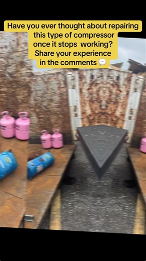 Have you ever thought about repairing this type of compressor once it stops working? #compressor #repair #maintenance #industrialmaintenance #troubleshooting