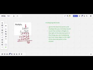 Decimal multiplication problem type 2