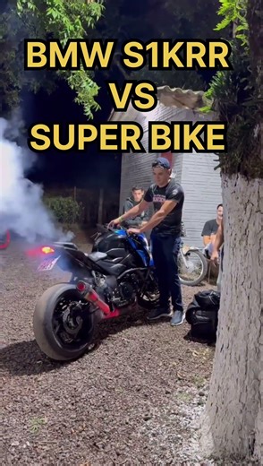 BMW S1KRR VS SUPER BIKE EXHAUST SOUND 💥BIKE SOUNDHAI#shortsfeed#YouTubeShorts#ViralShorts#Viral