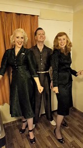 1.3K views · 124 reactions | Throwback Thursday to 2016 when we wore shiny suits at the Rhythm Riot! With @jennyhardy18 # throwbackthursday #1940s #1950s #vintage #vintagestyle | Freddies of Pinewood | Facebook