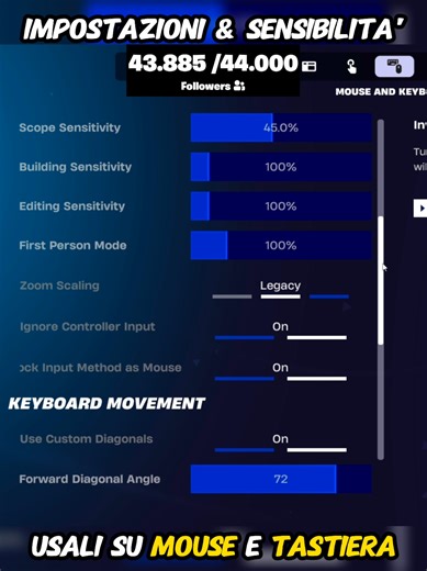 Pro Fortnite MK Settings for Optimal Aimbot Performance