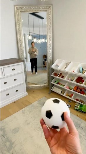 Walking through a mirror