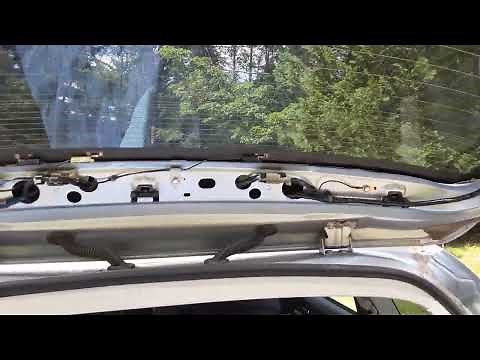 2014 Subaru Outback rear hatch leak repair