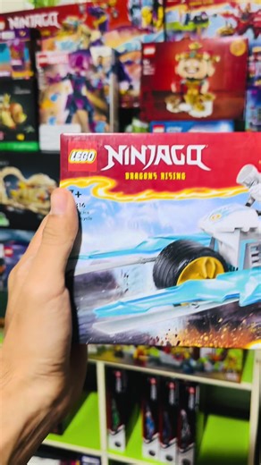 Zane's Ice Motorcycle Adventure with LEGO