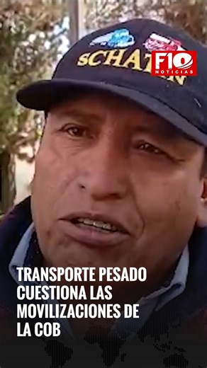 567K views · 13K reactions | #ElAlto | El transporte pesado cuestionó las movilizaciones de la COB y señaló que la debieron unirse en momentos de escasez de #combustibles y del incremento en los precios de productos. Los transportistas consideran que esas problemáticas afectaron directamente a la población y requerían mayor respaldo sindical. #F10Bolivia #F10Noticias #F10HD | F10 HD - Bolivia | Facebook
