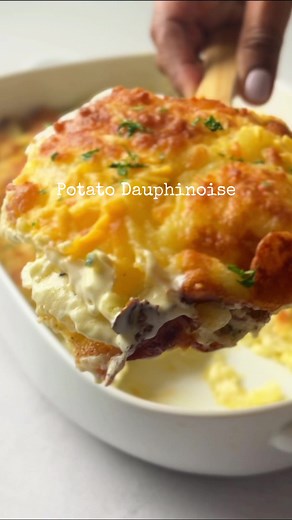 Heavenly Potato Dauphinoise Recipe - Creamy and Cheesy Delight