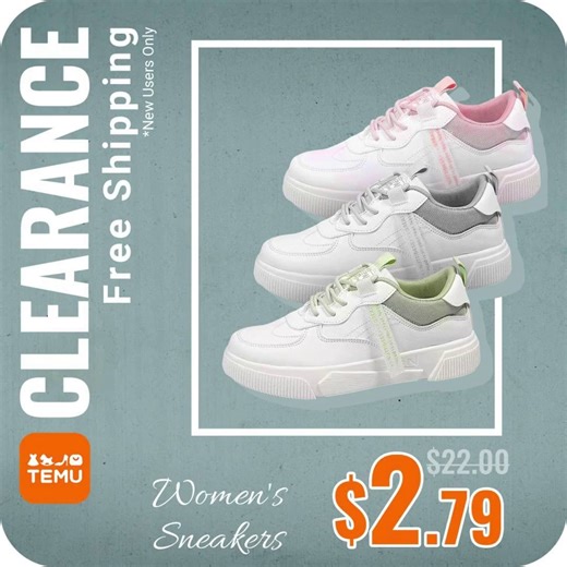 Find Great Deals on Clearance Shoes | Temu | Facebook