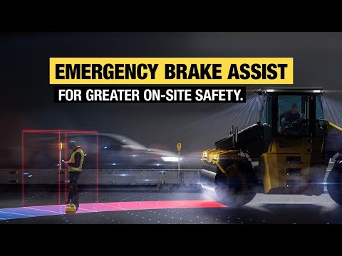 BOMAG's EMERGENCY BRAKE ASSIST: the rapid stop system for asphalt rollers