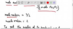 SOLVED:When aluminum is mixed with iron(III) oxide, iron metal and aluminum oxide are produced, along with a large quantity of heat. What mole ratio would you use to determine moles of Fe if moles of Fe O3 is known? Fe2 O3(s) 2 Al(s) →2 Fe(s) Al2 O3(s)  heat