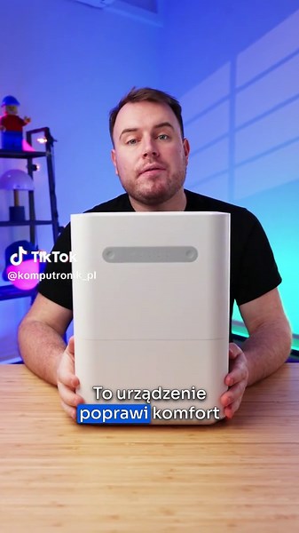 Nawilżacz powietrza smart me - styl i komfort w domu