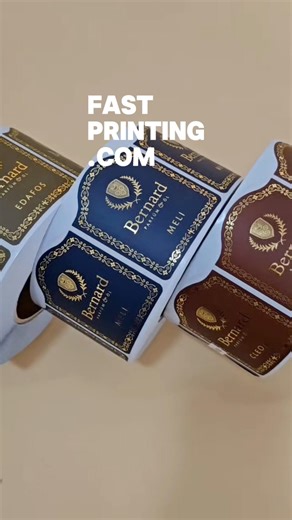 Luxury Foil Stickers Every Brand Needs | Waterproof • Oilproof • Heatproof