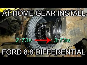 Installing 3:73 Gears on a Ford 8.8 in my Driveway And Ride Along Test Drive