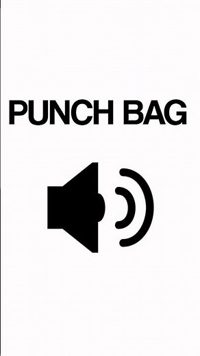 Punching Bag Sound Effect 🥊 | Heavy Punch SFX #shorts #echovoid
