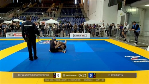 Alexandros Rodosthenous vs Flavio Basta 2026 UIJJ Italian BJJ Open