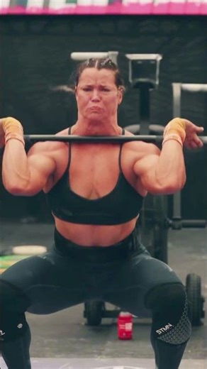 Woman's Crossfit Workout Game Athlete #motivation #crossfit #shorts