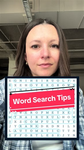 Sharpen your word search skills with these tips! 1. Scan the grid first 2. Look for lesser used letters 3. Look for words that have double letters 4. Use a pen or finger to guide you 5. Shift your focus 6. Pay attention to empty spaces 7. Take a break! #thepuzzlesociety #wordsearch #wordhunt #wordfind #wordsearchtips #wordsearchanswers #wordsearchsolve #solvingtips #wordsolve #solvetips #wordsearchanswers #universalwordsearch #wonderword