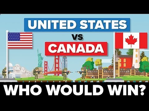 United States (USA) vs Canada - Who Would Win - Army / Military Comparison