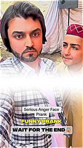Funny Camera Prank with Angry Face #funny #prank #reaction #asfandyarbaz