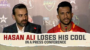 Pakistan pacer Hasan Ali got engaged in a heated argument following the conclusion of the Pakistan Super League (PSL) 2022 players’ draft on Sunday. #HasanAli #PSLDraft #PSL2022 | Sportskeeda Cricket