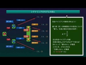 Re：ゲーム理論入門 番外編 - シグナリング -