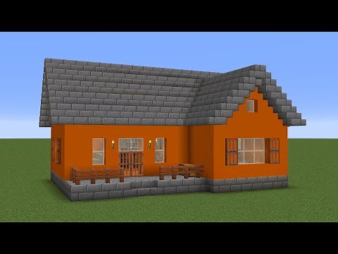 Minecraft - How to build a concrete house