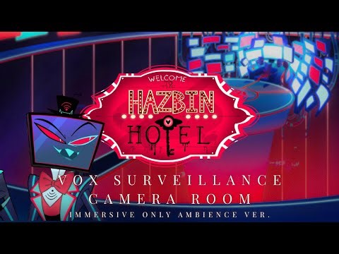 Vox’s Surveillance Control Room 📺⚡ Immersive Hazbin Hotel Only Ambience Ver.