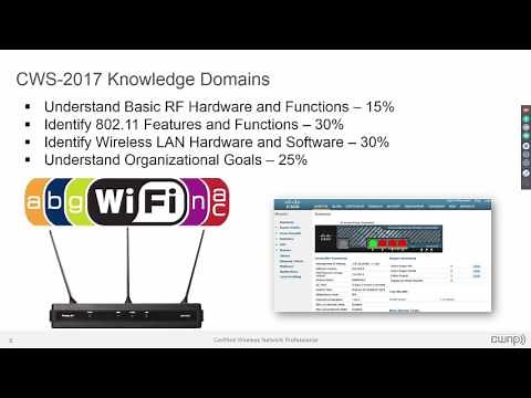 Certified Wireless Specialist (CWS) and Certified Wireless Technician (CWT)