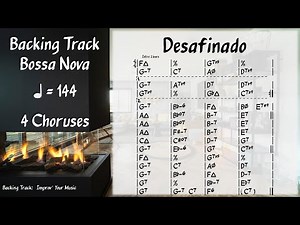 Desafinado (144 BPM) - Backing Track