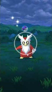 catching many Pokemon in the evening shiny Delibird#shinypokemon #evolution #pokemonevolutionglobalb