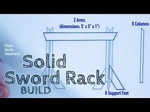Solid Sword Rack Build