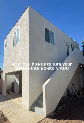 Maximize Space with a Two-Story ADU Garage Conversion