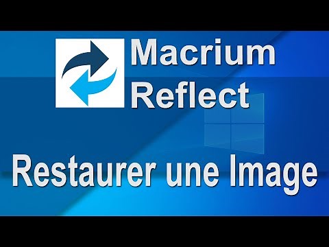 Macrium Reflect Restaurer Une Image Disque