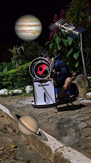 Nasa vs my telescope 4K 😍🔭
